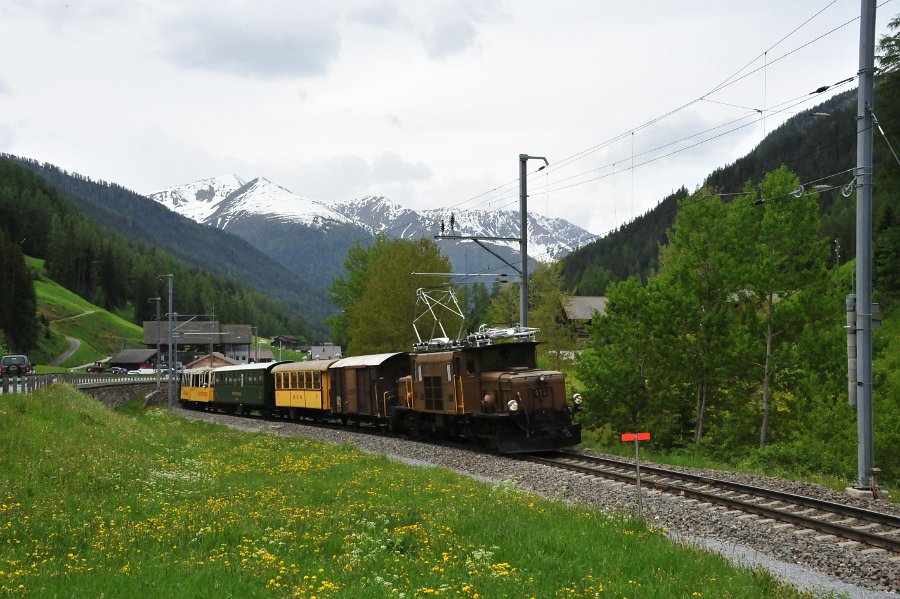 2019.06.11 RhB Ge 6-6 I 415 Krokodil von Davos nach Filisur und zurück (36)